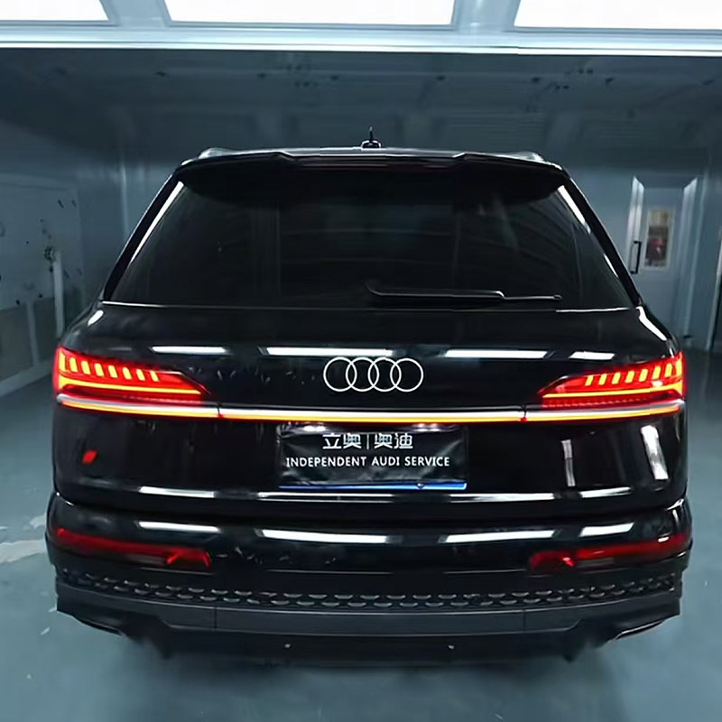 适用于Audi LED 大灯总成流光转向辅助日行远近透镜