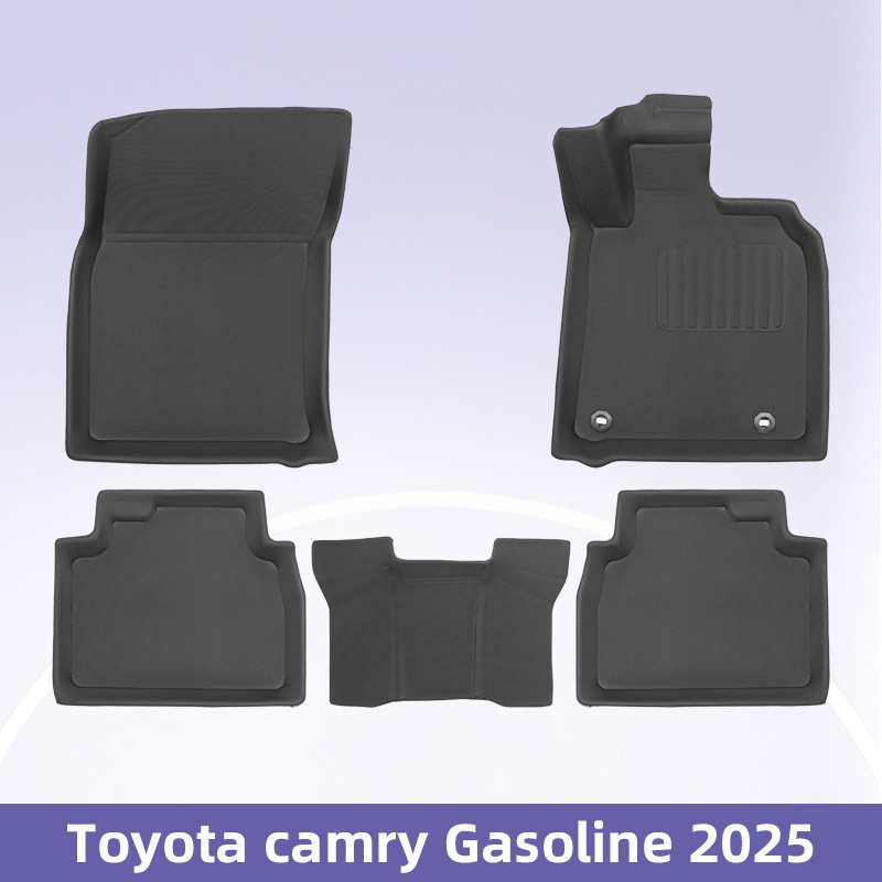 适用于 Toyota Camry 燃油 2025 右舵 3D 全天候材质 XPE แผ่นรองเท้ารถ尾箱垫